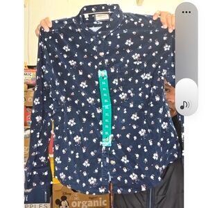 Floral Button-Up Shirt